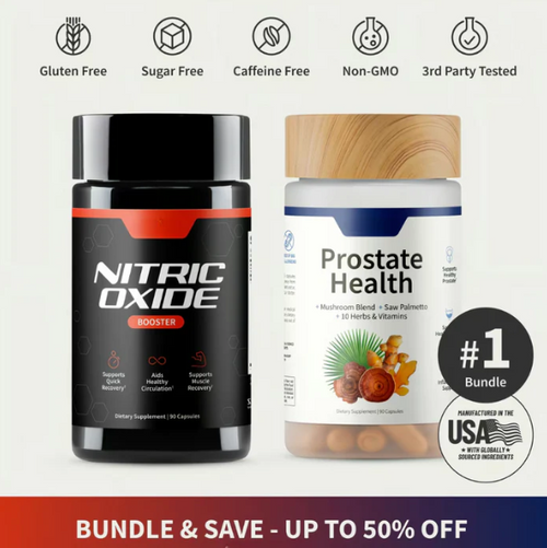 El Paquete Titan | Potenciador de Oxido Nitrico + Salud Prostatica